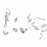 OEM Dodge Egr Valve Gasket Diagram - MD358490