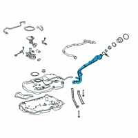 OEM 2021 Toyota RAV4 Filler Pipe Diagram - 77210-0R070