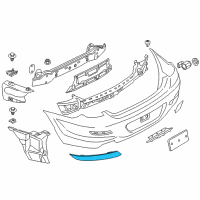 OEM 2017 BMW 650i Gran Coupe Rear Reflector, Rear Left Diagram - 63-14-7-210-587