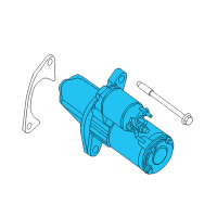 OEM 2016 Nissan Murano Motor Assy-Starter Diagram - 2330M-9HP0BRW