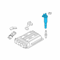 OEM 2013 BMW 650i xDrive Gran Coupe Ignition Coil Diagram - 12-13-8-647-689