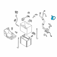 OEM Infiniti QX56 Cable Assy-Battery Earth Diagram - 24083-1LA0A