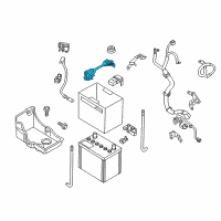 OEM Infiniti M56 Frame-Battery Fix Diagram - 24420-4M800