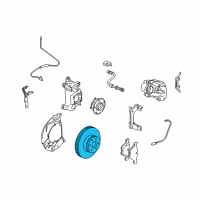 OEM 2008 BMW 650i Brake Disc, Lightweight, Ventilated Diagram - 34-11-6-763-824