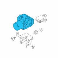 OEM Infiniti Q70 Actuator Assy-Antiskid Diagram - 47660-1MA4D