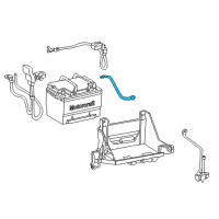 OEM Ford Thunderbird Vent Hose Diagram - 1W6Z-10K650-AA