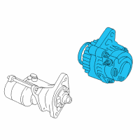 OEM 2000 Toyota Corolla Alternator Diagram - 27060-0D010-84