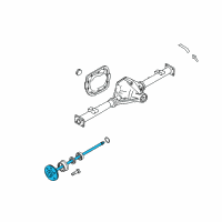 OEM 2010 Ford F-150 Axle Shafts Diagram - AL3Z-4234-A