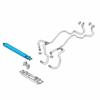 OEM 2016 BMW X5 Heat Exchanger For Engine Oil Diagram - 17-21-7-849-684