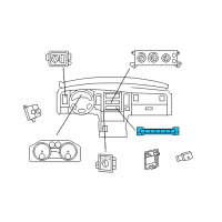 OEM Dodge Ram 2500 Switch-Instrument Panel Diagram - 4602954AB