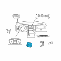 OEM 2019 Jeep Wrangler Switch-Transfer Case Diagram - 5083138AA