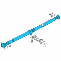 OEM 2017 Ford Explorer Drive Shaft Diagram - FB5Z-4R602-A