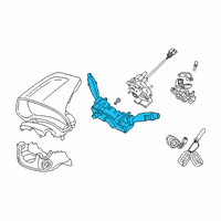 OEM 2021 Hyundai Veloster N Switch Assembly-Multifunction Diagram - 93400-J3550