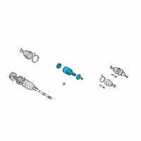 OEM 2004 Toyota Matrix Inner Joint Diagram - 42360-33010