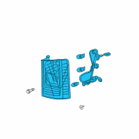 OEM 2010 Honda Pilot Taillight Assy., R. Diagram - 33500-SZA-A02