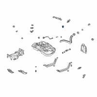 OEM Toyota Highlander Support Diagram - 77415-48010