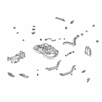 OEM 2003 Toyota Highlander Gasket, Fuel Tank Br Diagram - 77179-26011