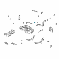 OEM Lexus RX300 Hose, Fuel Tank Breather Diagram - 77269-48010