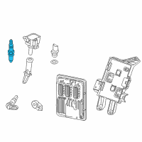 OEM 2018 Chevrolet Malibu Spark Plug Diagram - 55486272