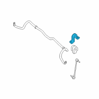 OEM 2016 Nissan Rogue Bracket STABILIZER RH Diagram - 54614-JY00A