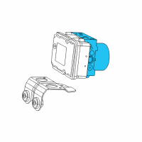 OEM 2022 Jeep Cherokee ANTI-LOCK BRAKE Diagram - 68496423AA