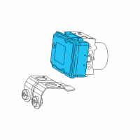 OEM 2021 Jeep Cherokee Module-Anti-Lock Brake System Diagram - 68373859AC