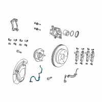 OEM 2011 Jeep Liberty TUBE/HOSE-Brake Diagram - 52125333AC