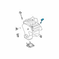 OEM 2007 Nissan Frontier Ignition Coil Assembly Diagram - 22448-8J11C