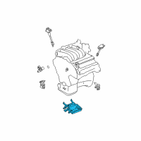 OEM Nissan Maxima Engine Control Module Diagram - 23710-6Y314