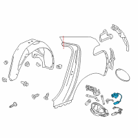 OEM Chevrolet Actuator Diagram - 20848112