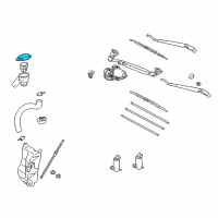 OEM 2001 Lexus IS300 Cap, Tank Diagram - 85316-26030