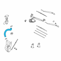 OEM 2002 Toyota RAV4 Inlet Hose Diagram - 85319-42010