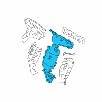 OEM Scion Manifold Diagram - 25051-47080