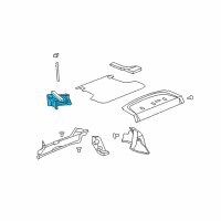 OEM 2009 Chrysler Sebring Jack Diagram - 68004742AB
