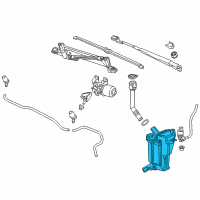 OEM 2015 Buick Encore Washer Reservoir Diagram - 95182248