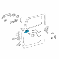 OEM 2021 Toyota Tundra Handle, Inside Diagram - 69206-0C070