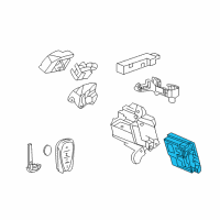 OEM Chevrolet Equinox Module Diagram - 13523241