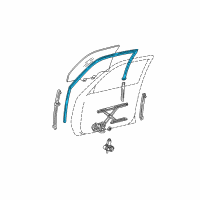 OEM 2006 Toyota Camry Lower Channel Diagram - 68151-AA031