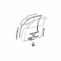 OEM 2002 Toyota Camry Lower Channel Diagram - 68141-AA031