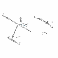 OEM Hyundai Santa Fe Tube Assembly-Feed Diagram - 57717-2B000