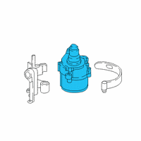 OEM 2018 BMW 750i xDrive Engine Water Pump Diagram - 11-51-8-623-759