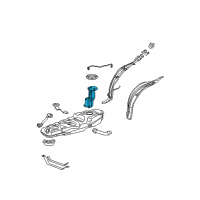 OEM 2007 Toyota RAV4 Fuel Pump Diagram - 23220-28090