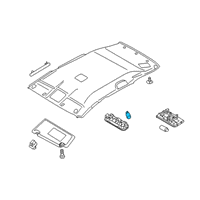 OEM 2021 Nissan Kicks Bulb Diagram - 26447-5TA0A