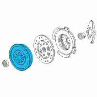 OEM 2008 BMW 528i Twin Mass Flywheel Diagram - 21-20-7-573-785