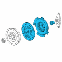 OEM 2008 BMW 528i Set Clutch Parts Diagram - 21-20-7-587-368