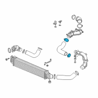 OEM Acura BAND, INTERCOOLER HOSE (D67) Diagram - 17317-6B2-A01