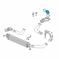 OEM Acura HOSE, DRIVE BY WIRE INLET Diagram - 17295-6B2-A01