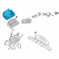 OEM 2013 Hyundai Genesis Coupe Cover-Air Cleaner Diagram - 28111-2M300