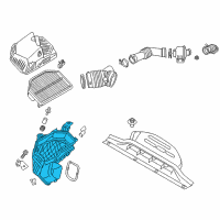 OEM 2015 Hyundai Genesis Coupe Body-Air Cleaner Diagram - 28112-2M300