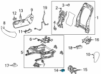 OEM 2022 Toyota Sienna Heater Control Diagram - 87501-0R030